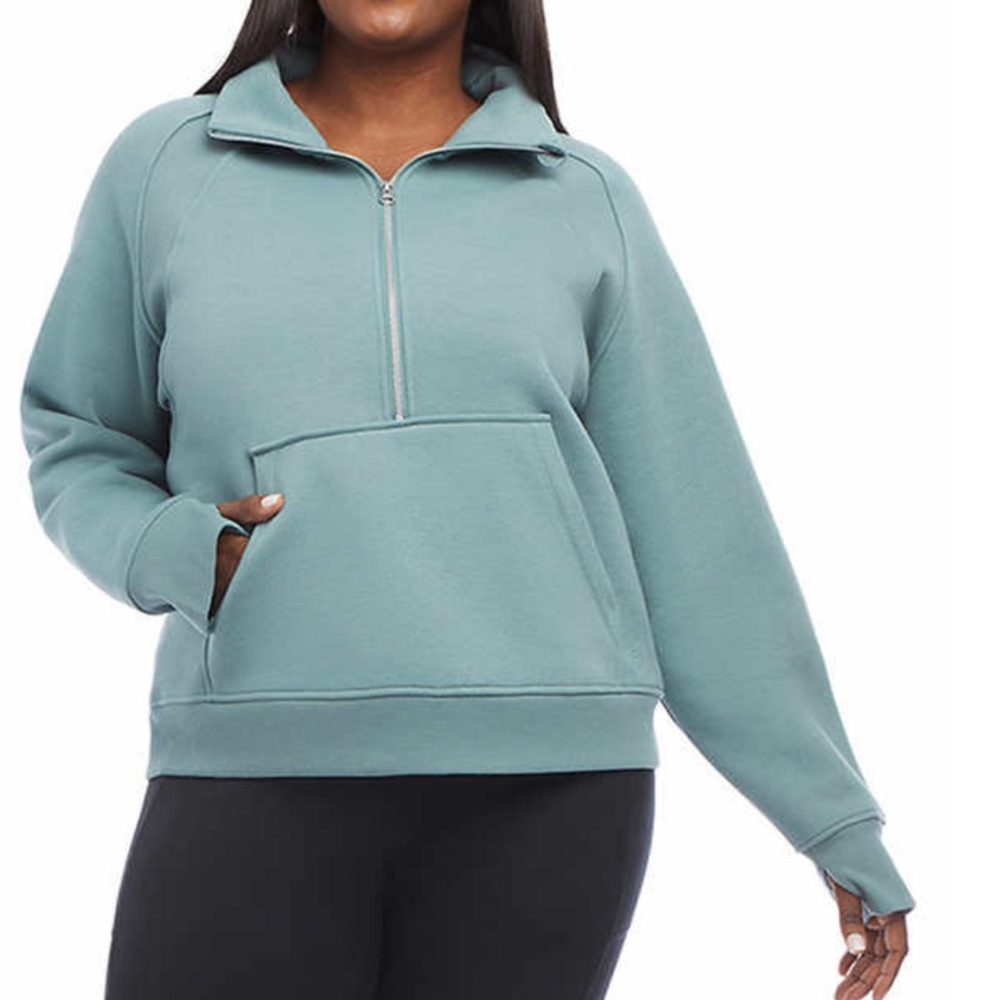 Danskin Ladies' Cozy Half-Zip Pullover Size XXL